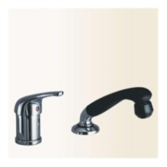 OMEGA miscelatore per parrucchiere con doccia a due getti