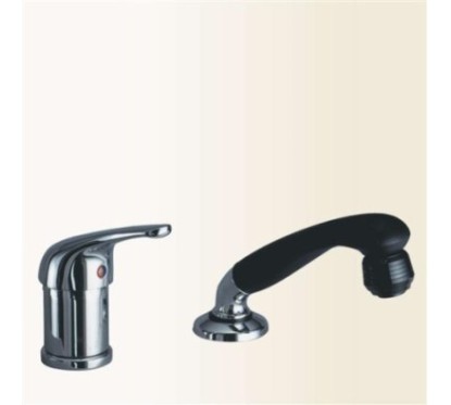 OMEGA miscelatore per parrucchiere con doccia a due getti