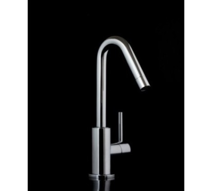 MICRON monocomando lavabo leva laterale senza scarico finitura cromo