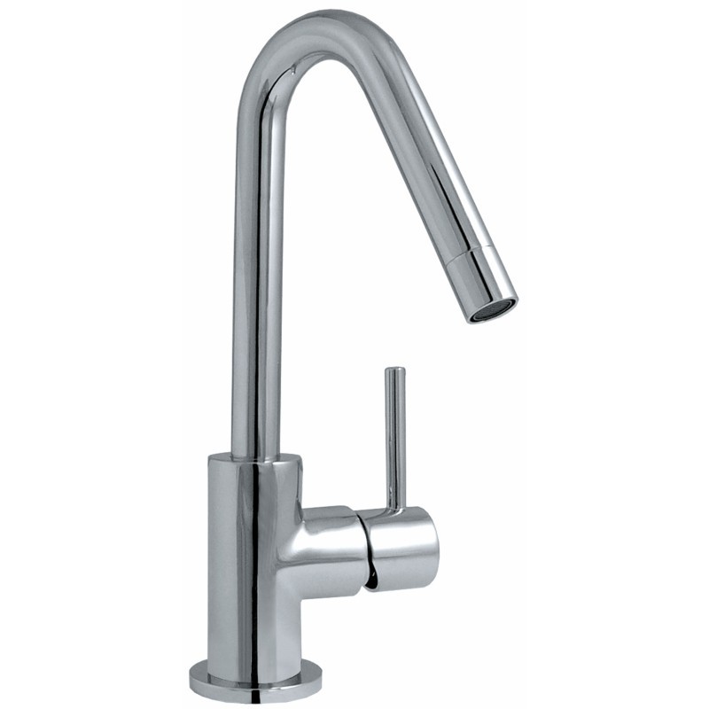 MICRON monocomando lavabo leva laterale senza scarico finitura cromo
