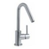 MICRON monocomando lavabo leva laterale senza scarico finitura cromo