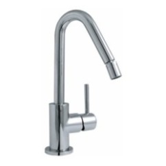 MICRON monocomando bidet leva laterale senza scarico finitura cromo