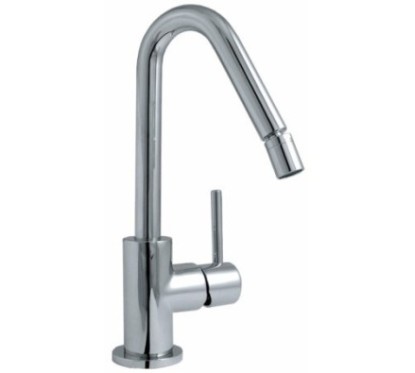 MICRON monocomando bidet leva laterale senza scarico finitura cromo