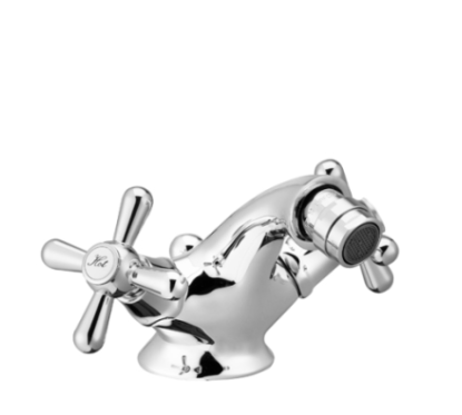 ERICE Gruppo monoforo bidet scarico 1”1/4 finitura cromo