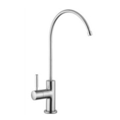 IDEALAQUA rubinetto monovia in acciaio inox finitura satinato