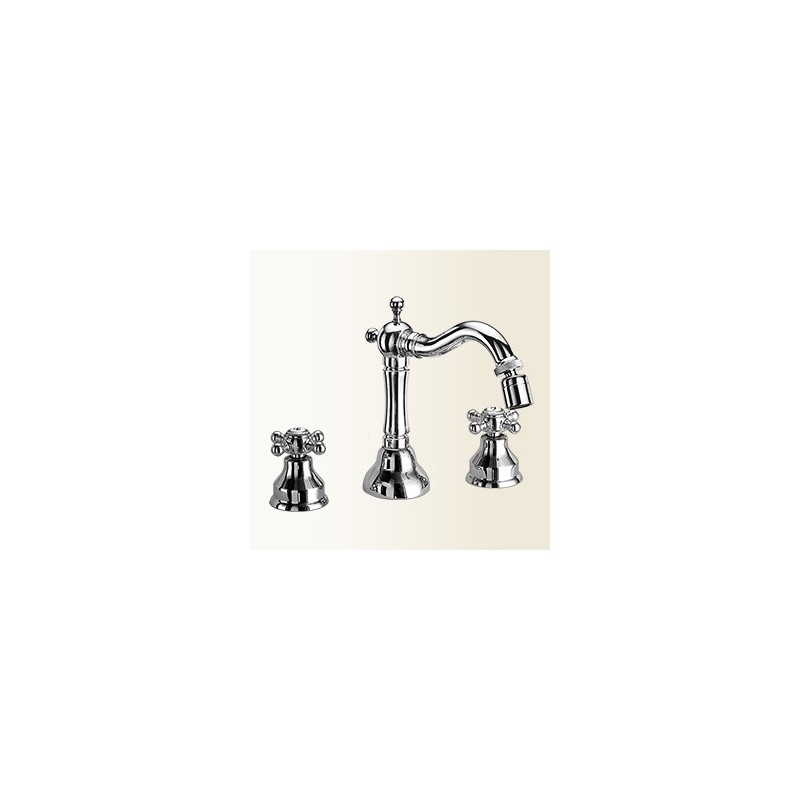 PAPIRO batteria bidet finitura cromo