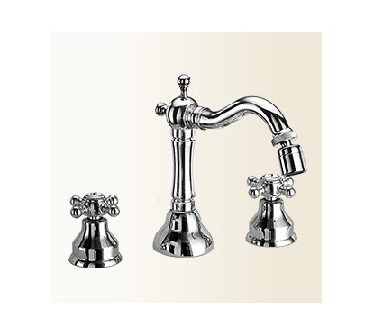 PAPIRO batteria bidet finitura cromo