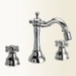 PAPIRO batteria bidet finitura cromo