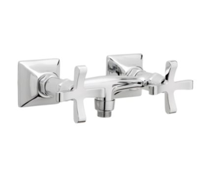 CHIC7CENTO Gruppo doccia esterno finitura cromo