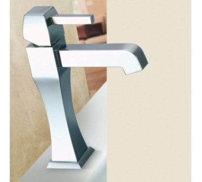 CHARLOTTE miscelatore monocomando lavabo finitura cromo