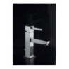 QUARZO monocomando lavabo con scarico finitura cromo