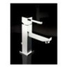 QUARZO monocomando lavabo con scarico finitura cromo
