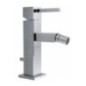 QUARZO monocomando bidet con scarico finitura cromo