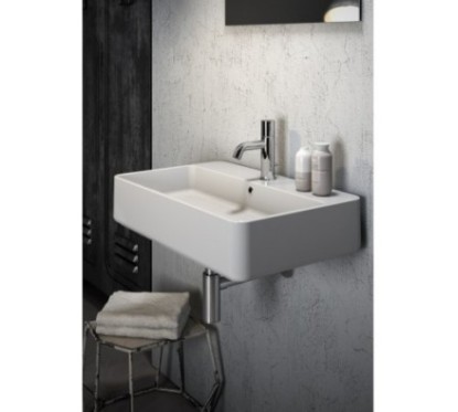 TRATTO Lavabo sospeso monoforo Rettangolare 65