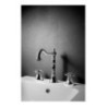 ERICE Batteria lavabo scarico 1”1/4 finitura cromo