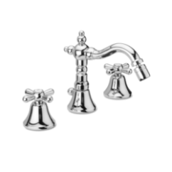 ERICE Batteria bidet scarico 1”1/4 finitura cromo