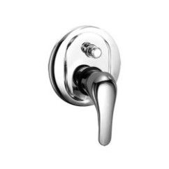 BETA Miscelatore per doccia/vasca ad incasso con deviatore finitura cromo