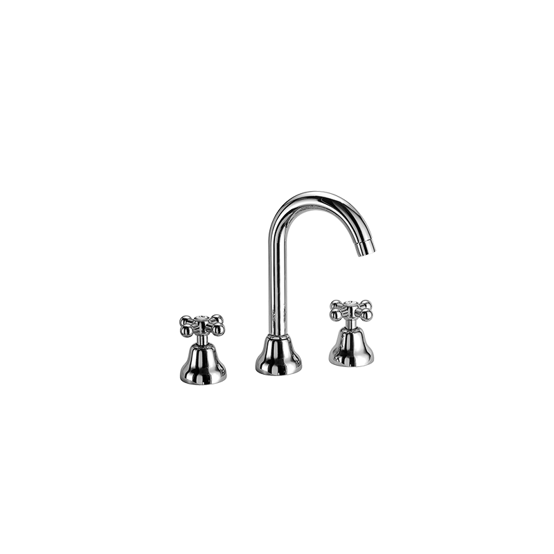 NOA batteria lavabo finitura cromo