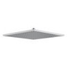 FLAT soffione 300x300 in ABS cromo