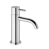 TONDì Monocomando lavabo con scarico finitura cromo
