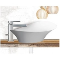 SOPHIE miscelatore monocomando lavabo con scarico automatico finitura cromo