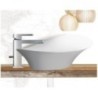 SOPHIE miscelatore monocomando lavabo con scarico automatico finitura cromo