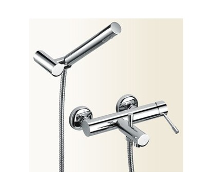 GRILLO Miscelatore per vasca esterno finitura cromo