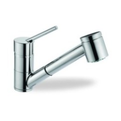 FLIC monocomando per lavello con doccia estraibile finitura cromo