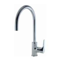 FLY monocomando lavello leva laterale finitura nero opaco