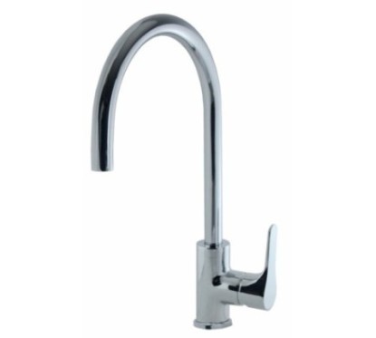 FLY monocomando lavello leva laterale finitura nero opaco