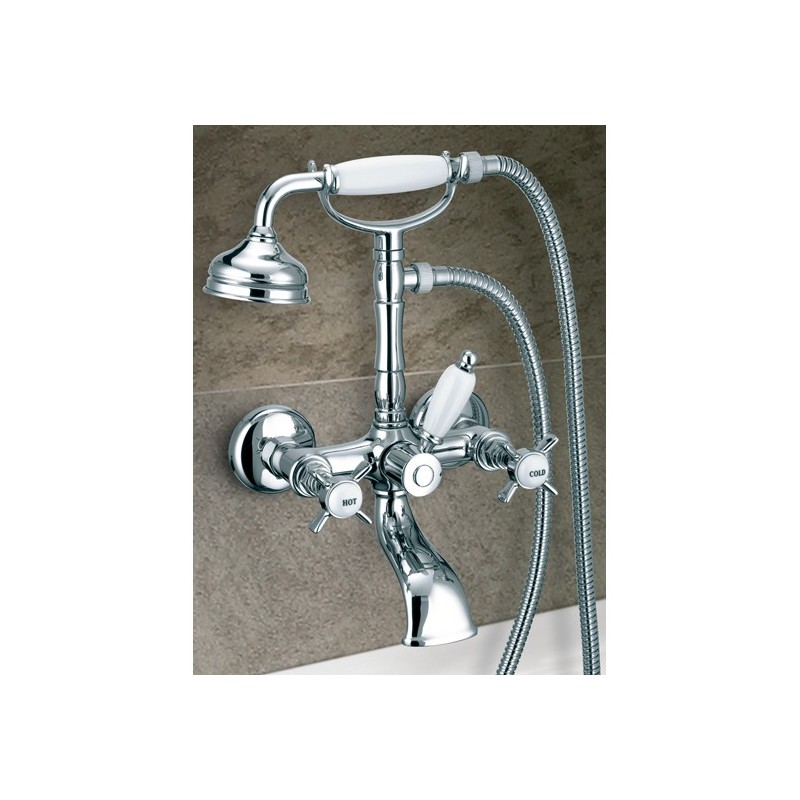 LIVINGSTONE gruppo vasca esterno finitura cromo
