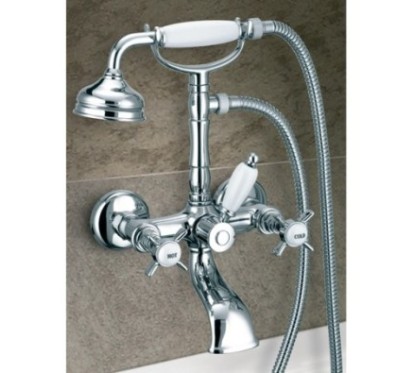 LIVINGSTONE gruppo vasca esterno finitura cromo