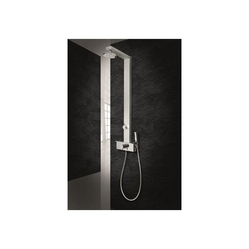 GEMMA PLUS pannello doccia senza miscelatore finitura satinato
