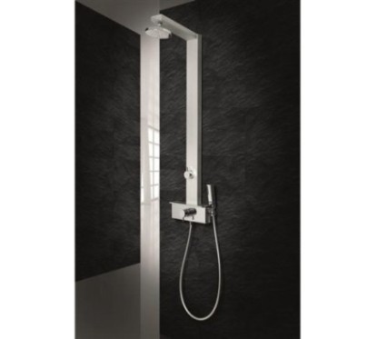 GEMMA PLUS pannello doccia senza miscelatore finitura satinato