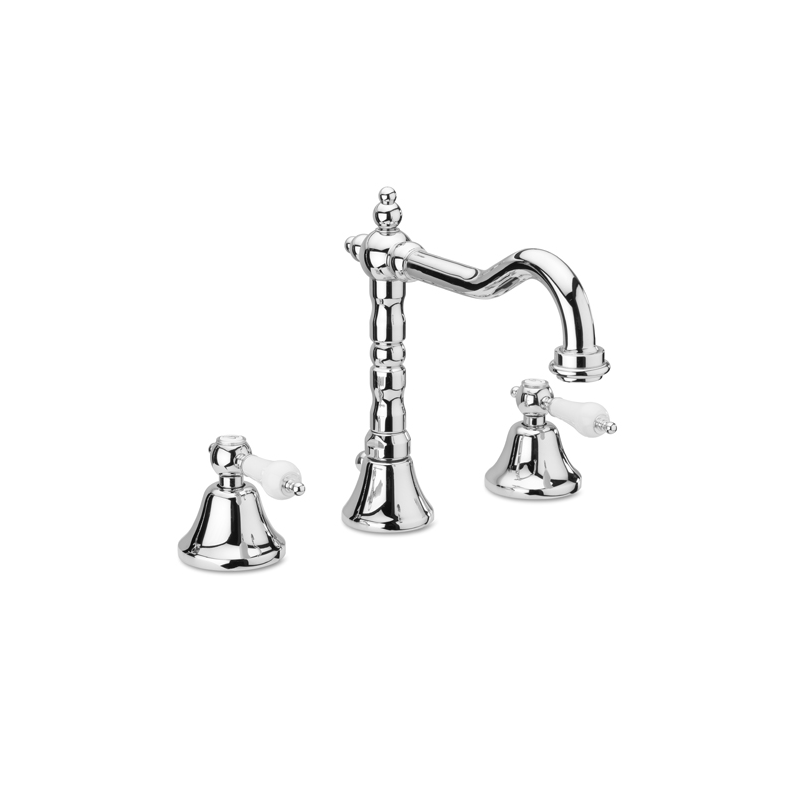 ARTEX Batteria lavabo scarico 1”1/4 finitura cromo con scarico