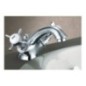 LIVINGSTONE monoforo lavabo finitura cromo