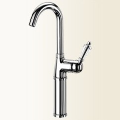 NEW VINTAGE miscelatore per lavabo con canna alta finitura vecchio bronzo