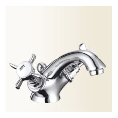 LIVINGSTONE monoforo lavabo finitura cromo