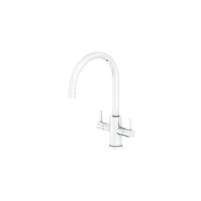 MINIMAL rubinetto lavello in acciaio inox finitura satinato