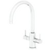 MINIMAL rubinetto lavello in acciaio inox finitura satinato