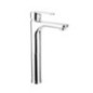 YUMA Monocomando lavabo alto con piletta click-clack finitura cromo