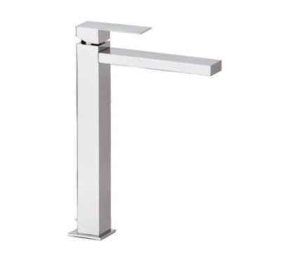SKYLINE monocomando lavabo alto XXL con scarico finitura cromo