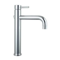 MINIMA rubinetto monocomando lavabo prolungato  con scarico 1" 1/4 finitura cromo