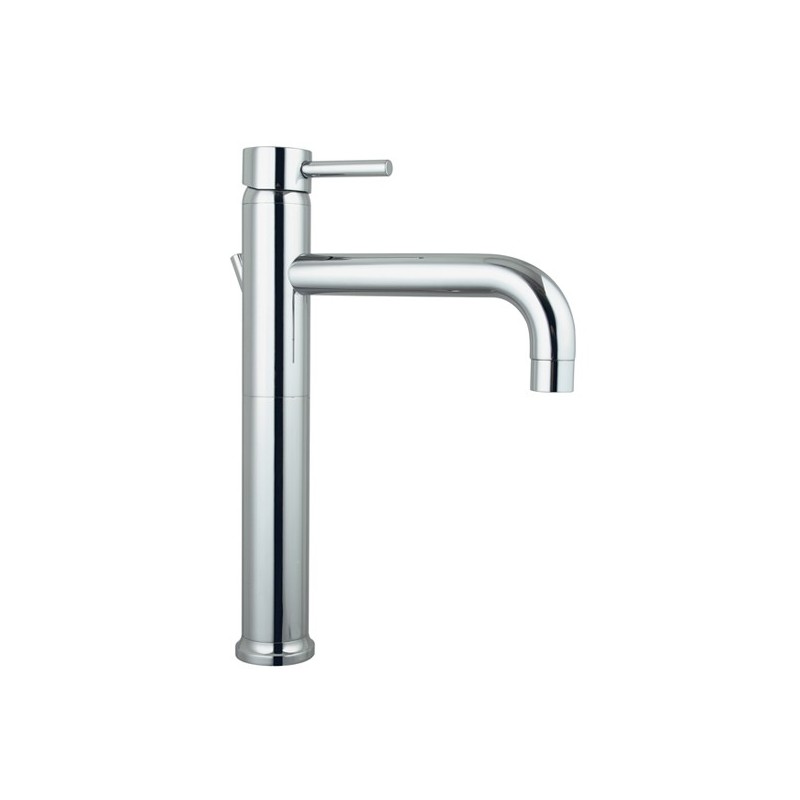 MINIMA rubinetto monocomando lavabo prolungato  con scarico 1" 1/4 finitura cromo