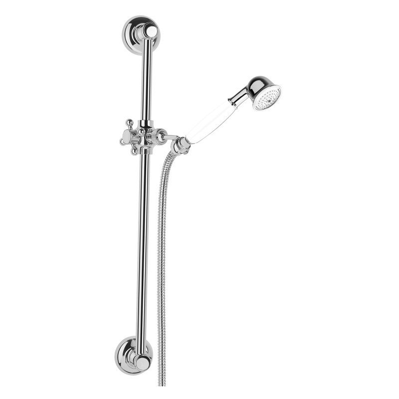 Saliscendi completo finitura ottone lucido