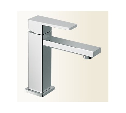 H2Q miscelatore monocomando lavabo senza scarico finitura nickel spazzolato