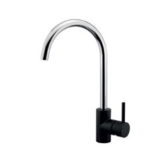 TEKNO - Monocomando per lavello con bocca girevole 360° cromo