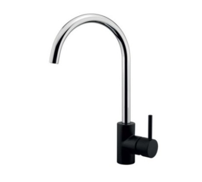 TEKNO - Monocomando per lavello con bocca girevole 360° cromo