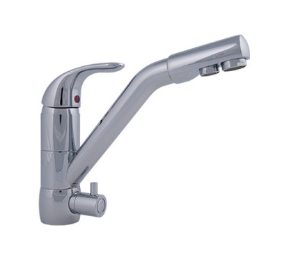 FLUO miscelatore cucina 3 vie