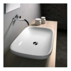 CLEAR lavabo da appoggio 66 cm
